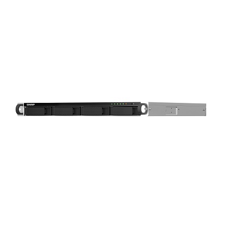 TS-464U-RP-8G-US QNAP 4-Bay Rackmount NAS/iSCSI/IP-SAN 2.9 GHz Intel Celeron N5105/N5095 4-core/4-thread 8GB RAM - No HDD