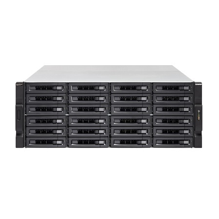 [DISCONTINUED] TS-H2477XU-RP-3700X-32G-US QNAP QTS Hero 24-Bay Rackmount NAS/iSCSI/IP-SAN 3.4 GHz AMD Ryzen 7 3700X 8 Core 32GB Ram - No HDD