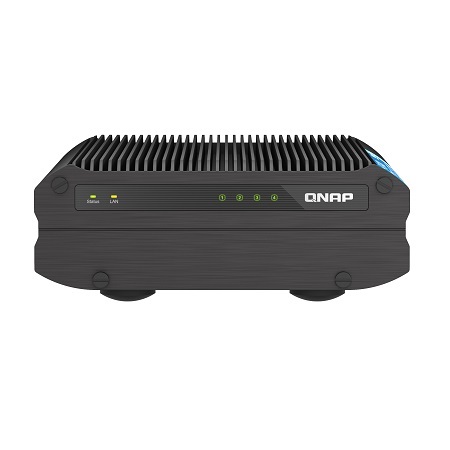 TS-i410X-8G-US QNAP 4-Bay Desktop NAS 3.0 GHz Intel Atom x6425E 4-core 8GB RAM - No HDD