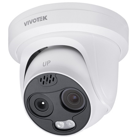 TT9333-E-7mm Vivotek 7mm 25FPS @ 256x192 Outdoor Uncooled Thermal IP Security Camera 12VDC/24VAC/PoE