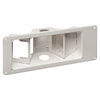 TVB713 Arlington Industries 3-Gang Recessed TV Box w/ Angled Openings