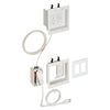 Show product details for TVBRA2K Arlington Industries 2-Gang Power/Low-Voltage TV Bridge II Kit
