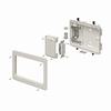 Show product details for TVL508S Arlington Industries Low Profile 5x8" TV Box with a Steel Back Box for use with MC, AC and Flexible Metal Conduit