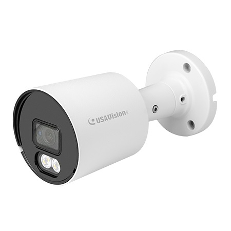 UA-CB550F3 UVS Line 3.6mm 20FPS @ 5MP Outdoor Warm Light Day/Night Bullet HD-TVI/HD-CVI/AHD/Analog Security Camera 12VDC