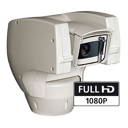 UCHD31WAZ00B Videotec 4.5-135mm 30x Optical Zoom 60FPS @ 1080p Outdoor Day/Night PTZ IP Security Camera 120VAC with Wiper