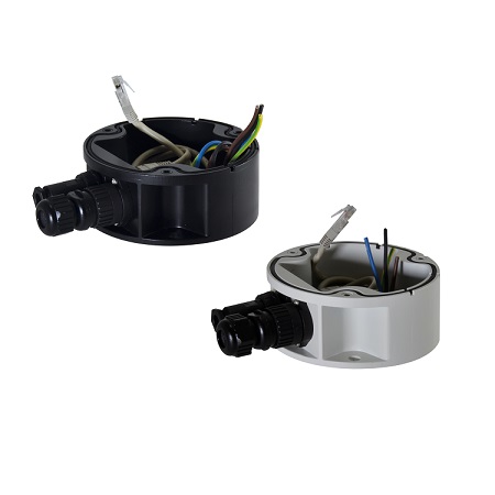 UEBP7FA Videotec Parapet Bracket with Quick Connectors - Black