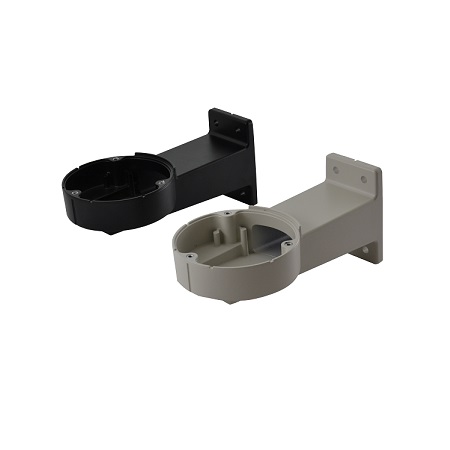 UEBWFA Videotec Wall Bracket with Internal Cable Channel - Black
