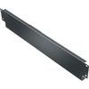 Show product details for UFAF-2 Middle Atlantic 2 Space (3 1/2 Inch) Flanged Blank Panel, for UFA Series Shelf, Black Powder-Coat Finish