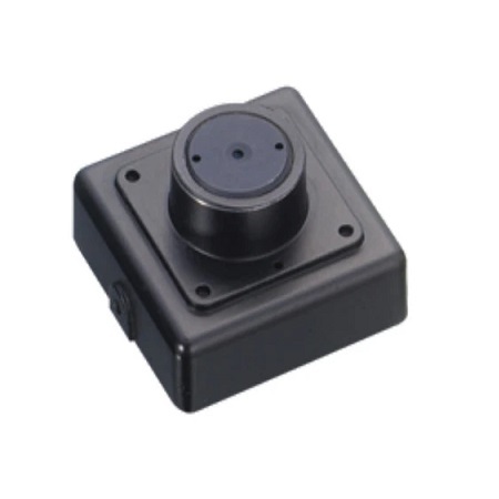 ULT-ALLMIFP37 InVid Tech 3.7mm Flat Pinhole 1080p Indoor Day/Night Miniature Square HD-TVI/HD-CVI/AHD/Analog Security Camera 12VDC