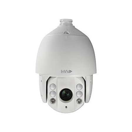 ULT-P3PTZXIR30 InVid Tech 4.3-129mm 30x Optical Zoom 20FPS @ 3MP Outdoor IR Day/Night WDR PTZ IP Security Camera 24VAC/POE