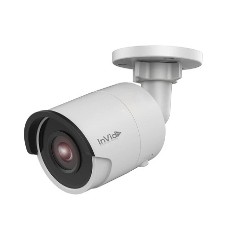 ULT-P4BIR4N InVid Tech 4mm 30FPS @ 4MP Outdoor IR Day/Night WDR Bullet IP Security Camera 12VDC/PoE