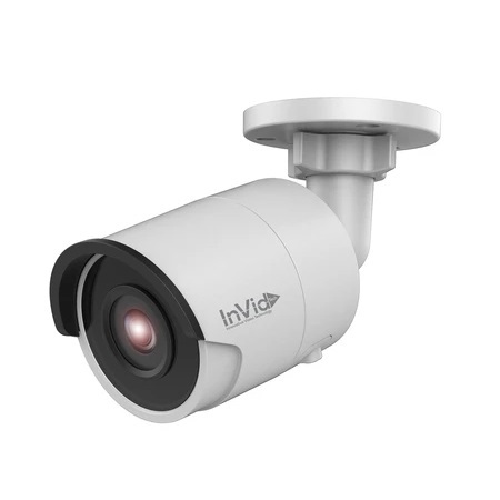 ULT-P5BIR6 InVid Tech 6mm 20FPS @ 5MP Outdoor IR Day/Night WDR Bullet IP Security Camera 12VDC/PoE