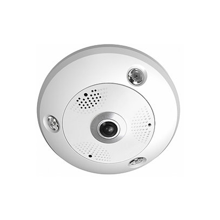 ULT-P6PAN InVid Tech 1.27mm 25FPS @ 6MP Outdoor IR Day/Night Panoramic IP Security Camera 12VDC/POE