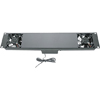 Show product details for UQFP-2 Middle Atlantic Ultra Quiet Fan Panel with Proportional Speed Fan Control, 2 Fans, 120V