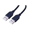 Show product details for USB3A Vanco Cable USB Type A/A 2.0 3ft