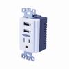 USBWP5V Vanco Dual USB In-Wall Charger with AC