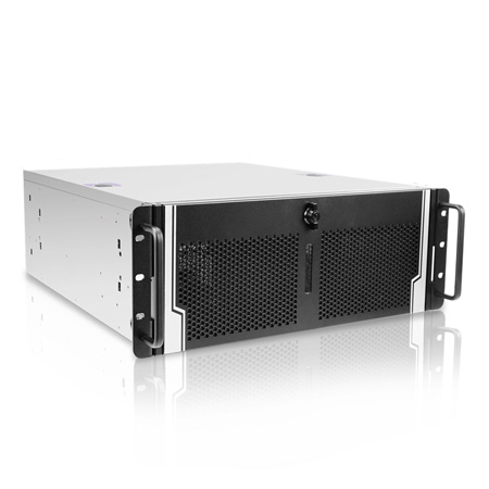 UVS-NVR-NU704-SHORT Geovision UVS-Ultra VMS HotSwap System 4-Bay 32 Channel 4U VMS Intel i7 16GB RAM 256GB SSD with GV-NVR Software - No HDD