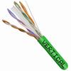 Show product details for 060-489/GR Vertical Cable 060-489 Series 23 AWG 4 Unshielded Twisted Pair Solid Bare Copper CMR Non-Plenum Cat6 Cable - 1000' Pull Box - Green