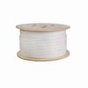 065-707/A/P/WH Vertical Cable 065-707 Series 23 AWG Unshielded Twisted Pair Solid Bare Copper CMP Plenum Cat6A Cable - 1000' Wooden Spool - White