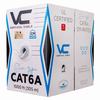 Show product details for 173-208/ST/WH Vertical Cable 173-208 Series 28 AWG 4 Unshielded Twisted Pair Solid Bare Copper CM Non-Plenum Slim Cat6A Cable - 1000' Pull Box - White