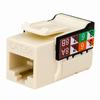 351-V2612/AL Vertical cable 351 Series CAT5E V-Max Keystone Jacks - Almond