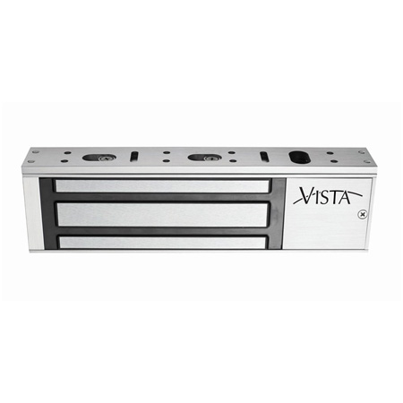V2M1290DB Securitron Vista Magnetic Lock 1,200 lbs Dual Voltage w/ Retrofit Bracket for Locknetics 390 Lock, Magnetic Bond Sensor and Door Position Switch