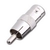 Show product details for VAD3X Vanco Adapter RCA Male Plug to BNC Female Jack