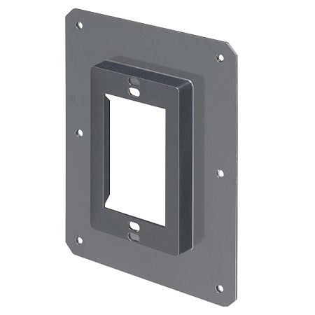 VB1-20 Arlington Industries Non-Metallic Vapor Barrier Cover for Single Gang Plastic or Steel Box - Pack of 20