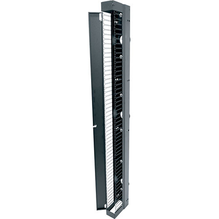 VCD-10-51-SC Middle Atlantic Cable Management Duct (Single Channel) for 51 Space Open Frame Racks, 10 Inch Wide, 1 Piece