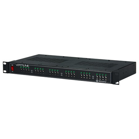 VERTILINE246 Altronix 24 Fused Output Rack Mount CCTV Power Supply 14Amp 115/230VAC