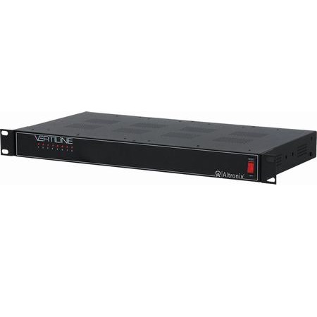 VERTILINE6D Altronix 8 PTC Output Rack Mount Power Supply - 24VDC @ 8Amp