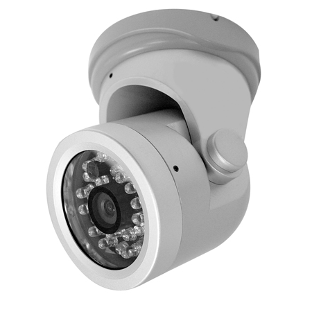 VL12 Speco Technologies Wall & Ceiling Mount IR Color Camera 1/3" Sony 420 Lines 40' Range