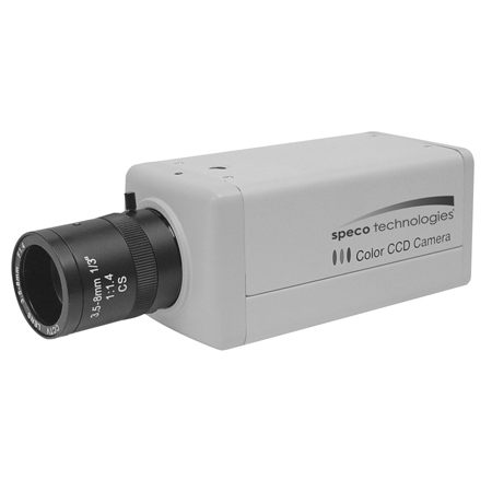 VL611C Speco Technologies Traditional Style Color Camera 1/3" Sony 420 Lines Accepts C & CS Lens