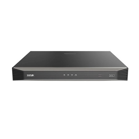 VN1A-8X8LC-6TB InVid Tech 8 Channel NVR 64Mbps Max Throughput - 6TB