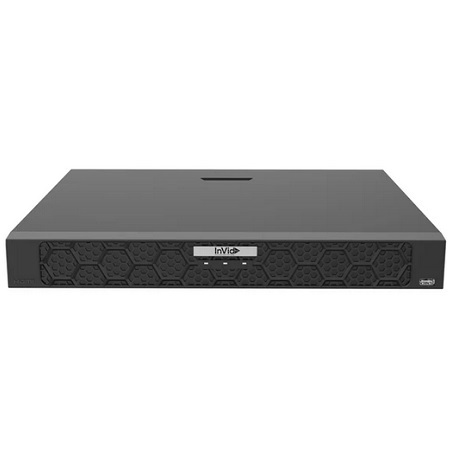 VN4A-8X8 InVid Tech Vision Series 8 Channel NVR 320/160Mbps Max Throughput - No HDD with Built-in 8 Plug & Play Ports
