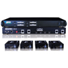 Show product details for VPW-280755 Vanco Powered by WyreStorm Quick Install Basic HDMI 4x4 Matrix over UTP