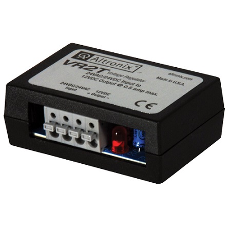 VR2T Altronix Voltage Regulator 12VDC Output @ .5 Amp - Spring Terminals