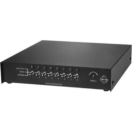 VS5108 Pelco Sequential Desktop Switcher 8 In x 1 Out 120VAC