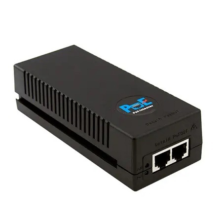 VZ-PE60 ViewZ Output 52VDC/60W PoE Injector
