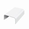 FMSC500-W Wire Trak 500 Series 1" W x 1/2" H Surface Raceway Splice/Joint Cover Fitting - White