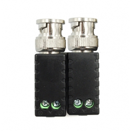 W-HDVB202E Basix HD-CVI HD-TVI & AHD Single Channel Passive Video Balun - 2 Pack