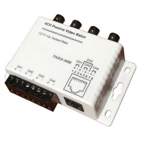 W-VB204 Basix 4 channel passive video balun