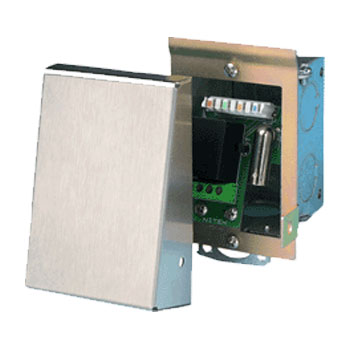 WB42S Nitek Video Balun Transceiver Security Wall Plate - Upto 750ft - Female BNC