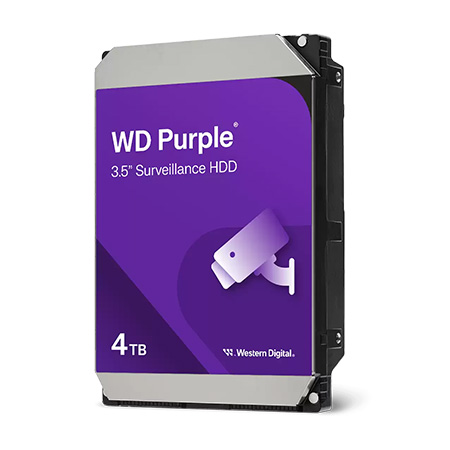 WD43PURZ Western Digital WD Purple Surveillance Internal Hard Drive HDD 6Gb/s 256MB Cache 3.5