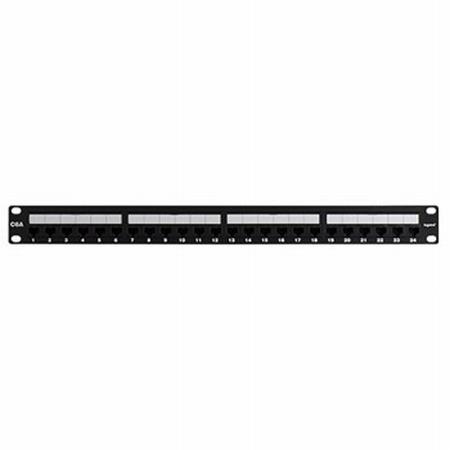 WP246A Legrand On-Q Cat 6A 24 Port Rack Mount Patch Panel
