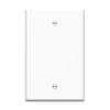 Show product details for WP3300-WH-05 Legrand On-Q 1-Gang Blank Oversized Wall Plate White - 5 Pack