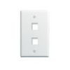 WP3402-WH Legrand On-Q 1-Gang 2-Port Wall Plate - White