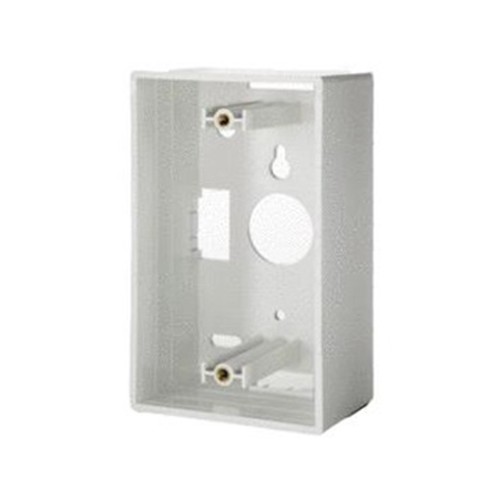 WP3409-WH Legrand On-Q Single Gang Surface Mount Box - White 