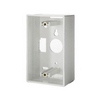 Show product details for WP3409-WH Legrand On-Q Single Gang Surface Mount Box - White 