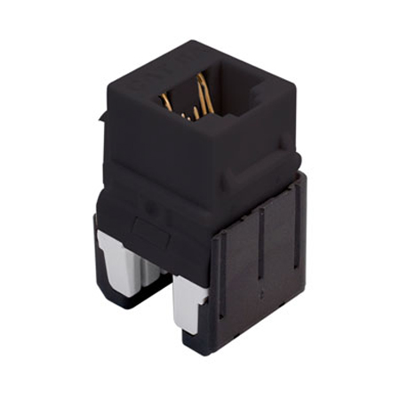 WP346A-BK Legrand On-Q Cat 6a Quick Connect RJ45 Keystone Insert Black